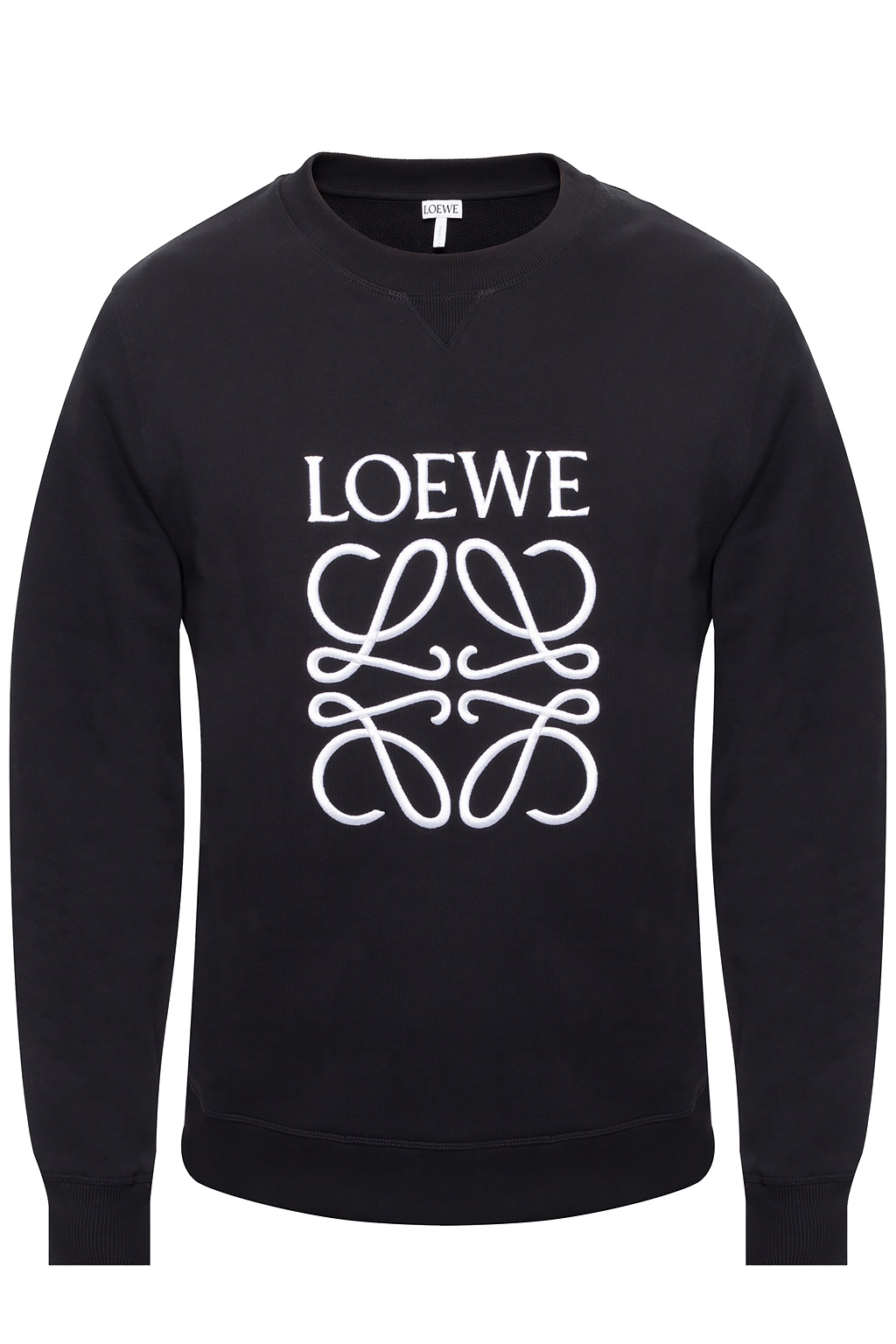 LOEWE - LOEWEロエベロゴ刺繍クルーネックスウェットシャツ